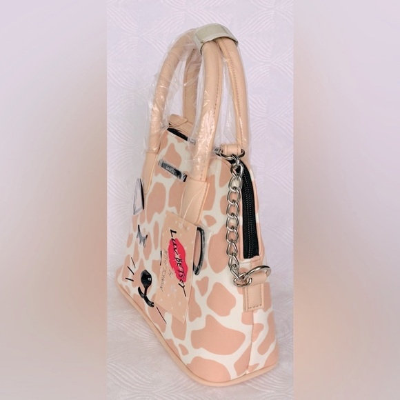 Betsey Johnson Luv Betsey LINI Cat Satchel and Crossbody Bag - Picture 4 of 8